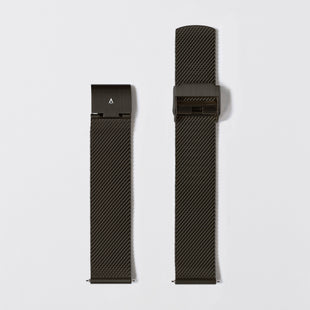 18mm Milanese Bracelet - Black