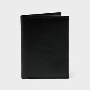Bi-Fold Card Holder: Black